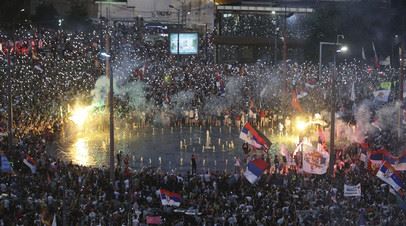 «Зачистить пространство Балкан»: как Евросоюз готовит «сербский майдан»